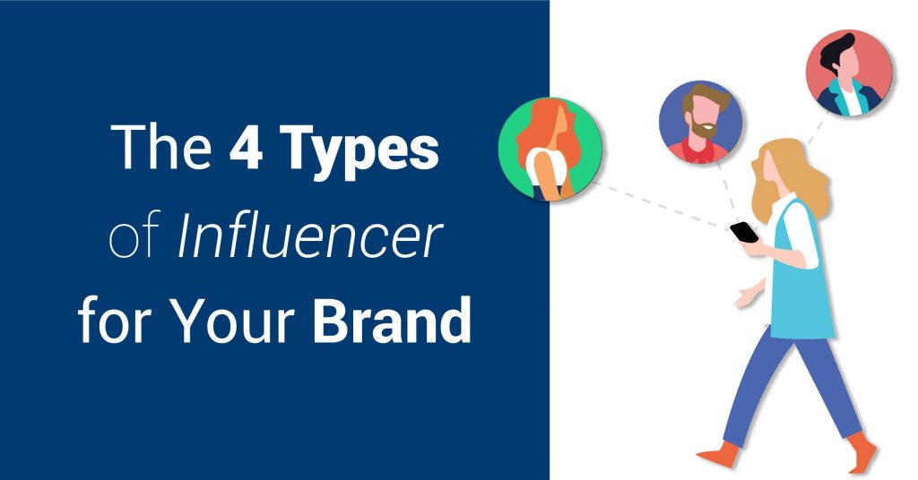 4 types of influencer