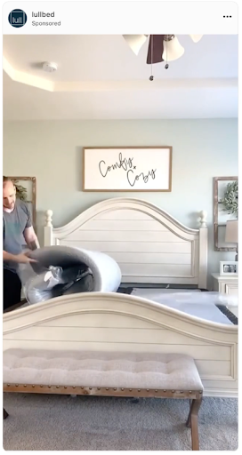 Advertising on social media examples using Instagram