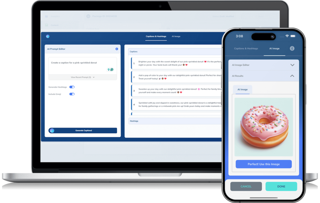 Rallio’s centralized content hub to support brand guidelines