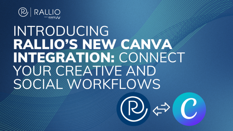 Introducing Rallio’s New Canva Integration Connect Your Creative and Social Workflows - featured image