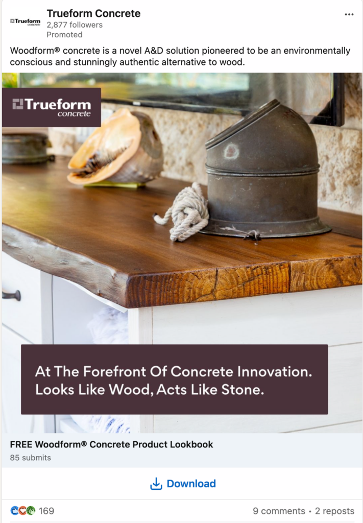 Example of LinkedIn Ad